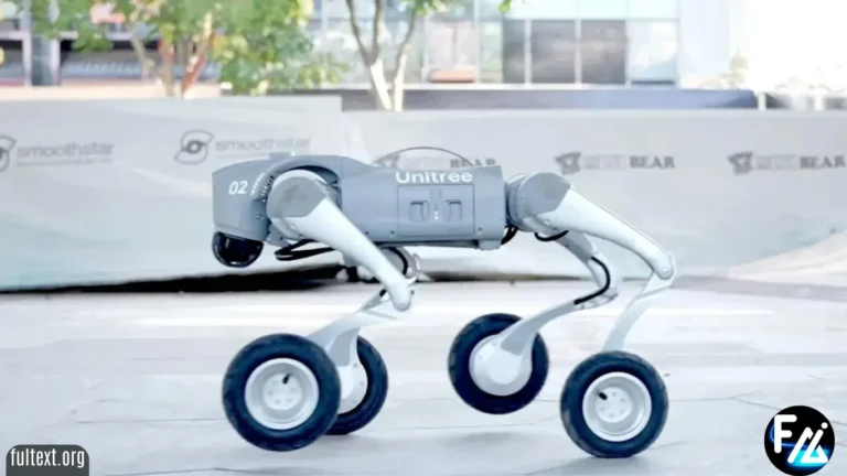 Enhanced Dog Robot Unitree Go2 Now It Has Wheels