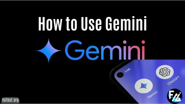 How to Use Gemini
