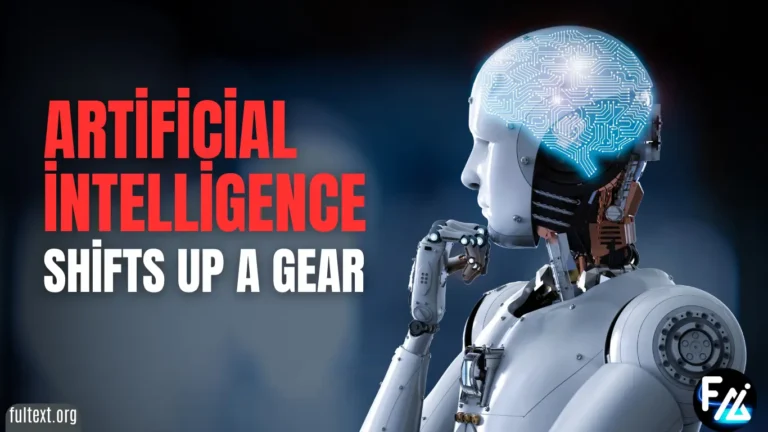 artificial intelligence shifts up a gear
